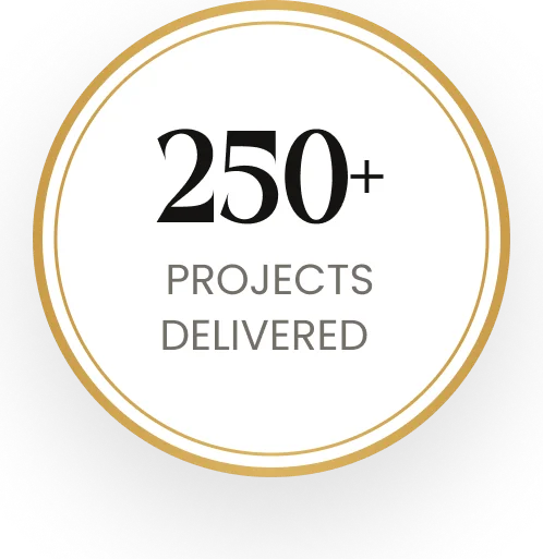 250+ projects delivered