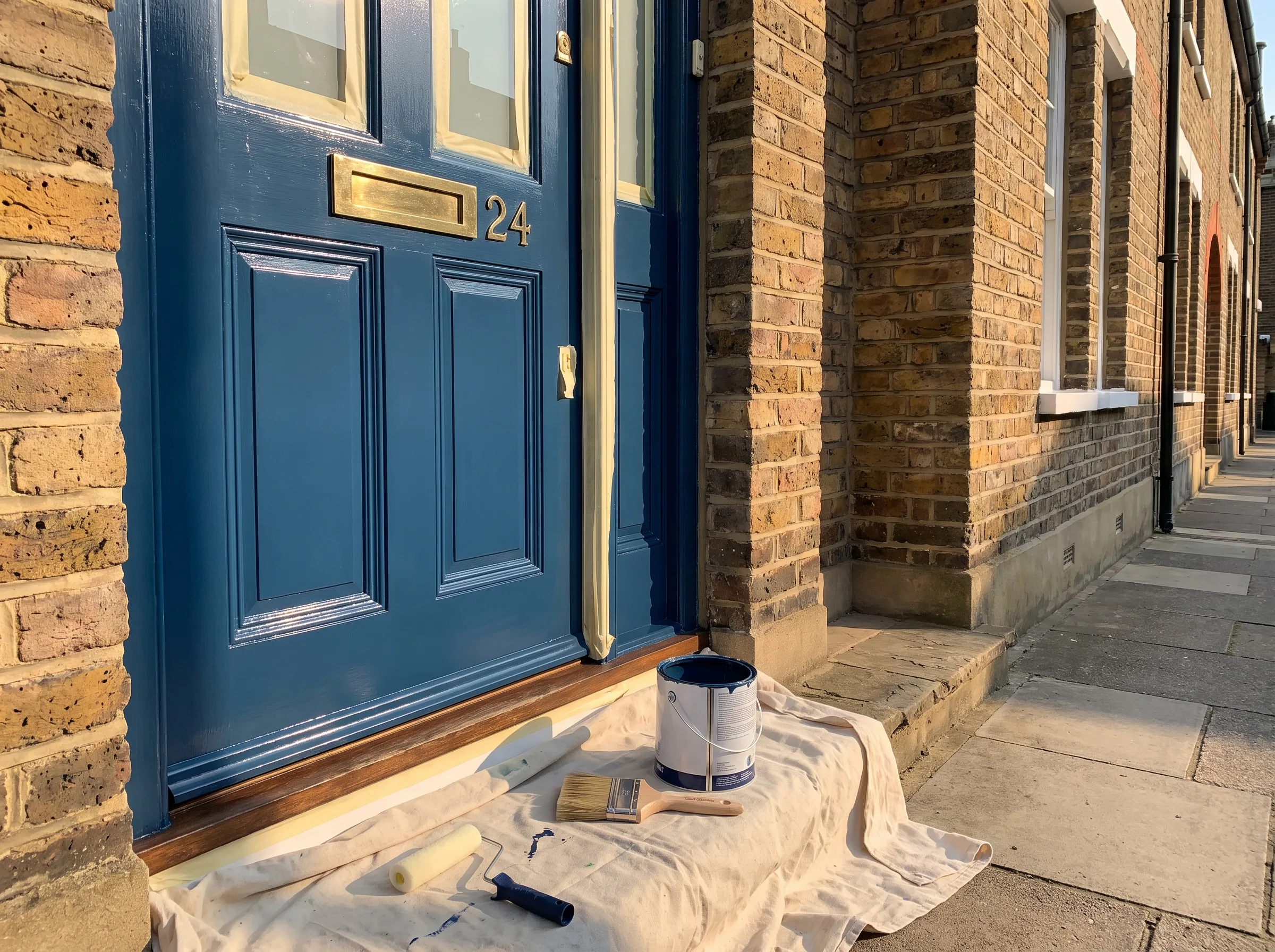 Exterior Door Painting